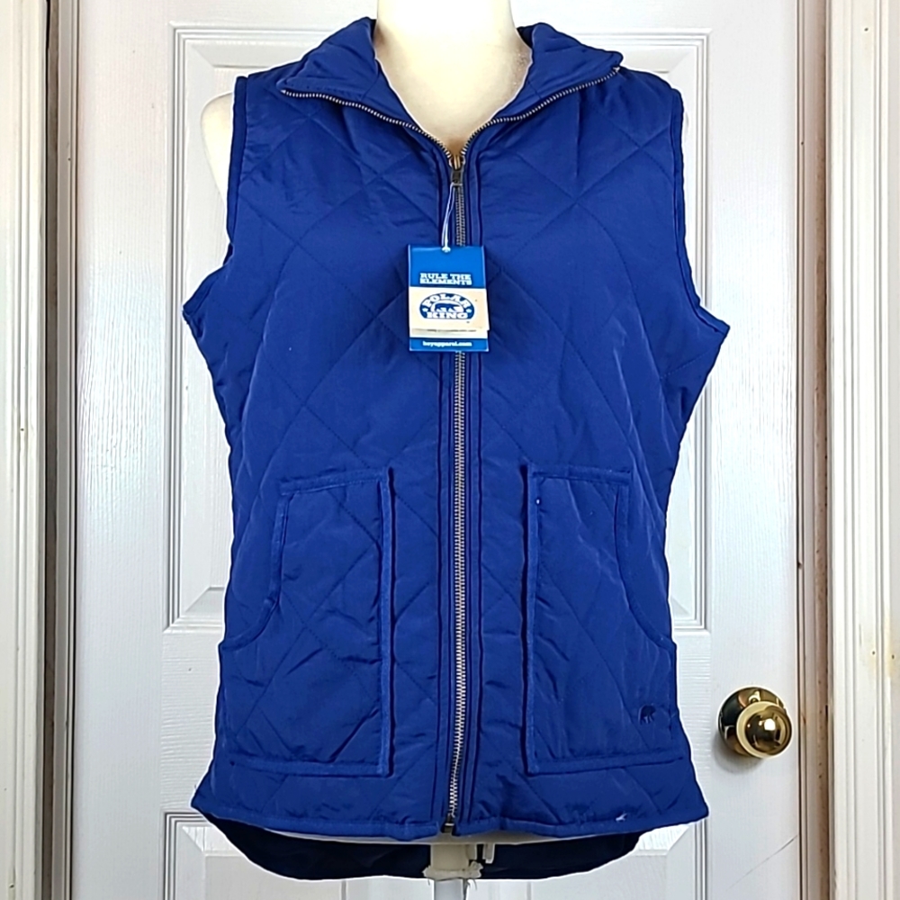 Polar King Quilted Vest NWT